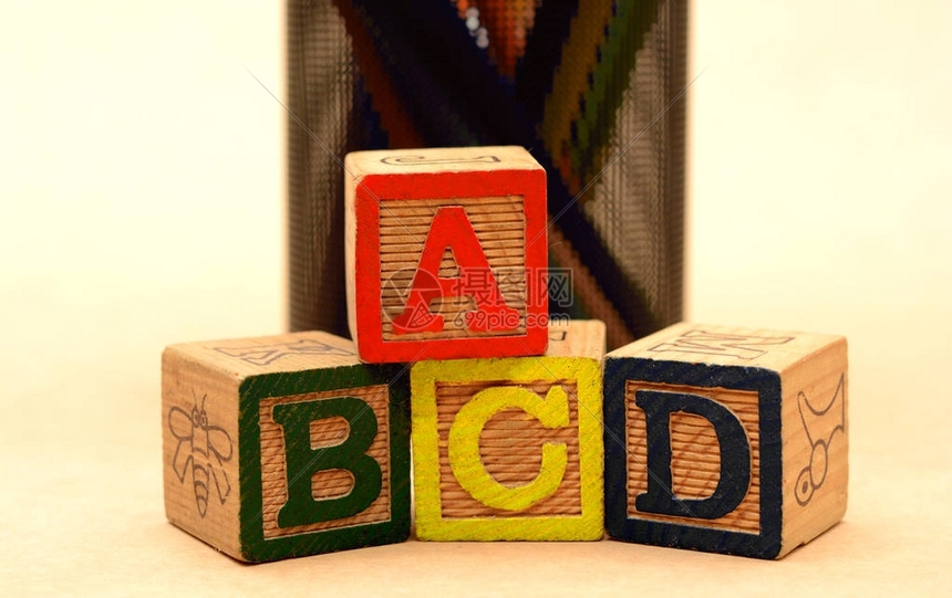 ABCD字块高清图片下载-正版图片507440444-摄图网