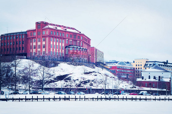 芬兰赫尔辛基河岸大学楼图片