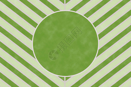 自然绿色条纹图案模式以纸质背景上的圆形图片