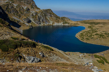 Babreka湖肾脏的景象图片