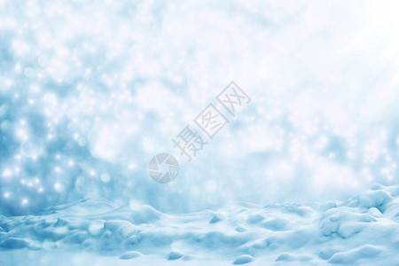 冬天的风景雪的质地圣诞背景图片