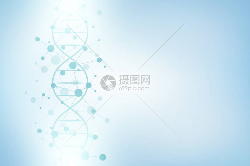 DNA链和分子结构基因工程或实验室研究医疗或科技设高清图片下载-正版图片507461175-摄图网