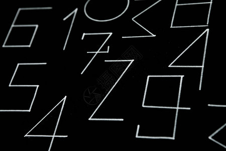 数字的背景从零到九数字纹理货币符号命理数学图片