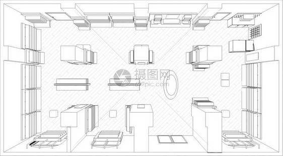 内部等深线可视化3D插图图片