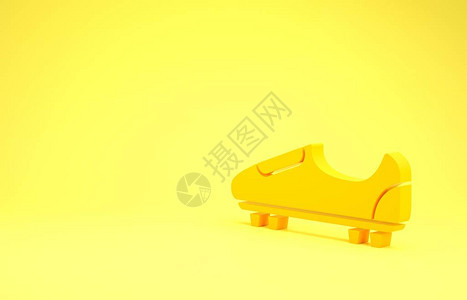 黄色足球或足球鞋图片