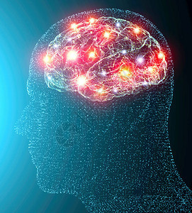 突触的视图大脑连接神经元和突触沟通和大脑刺激神经网络回路图片