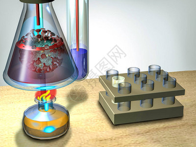 Covid19Corona研究实验图片