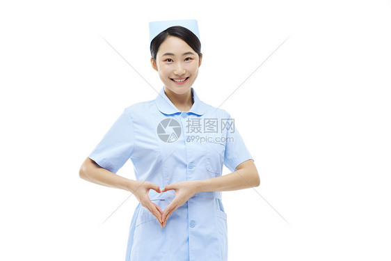 职业年轻女护士形象图片