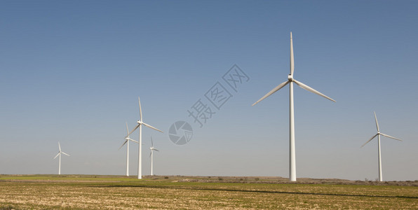 西班牙现代风力涡轮图片