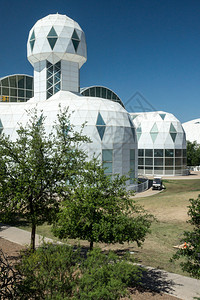 Biosphere2的超现代建筑图片