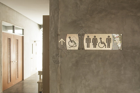 浴室标志图片