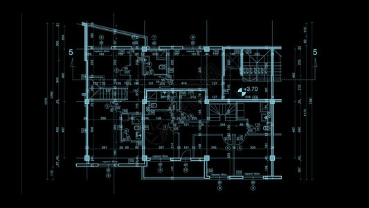 以2d软件制作的黑背景抽象结构图图片