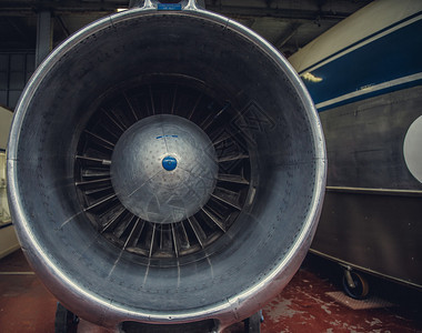 喷气发动机涡轮飞机图片