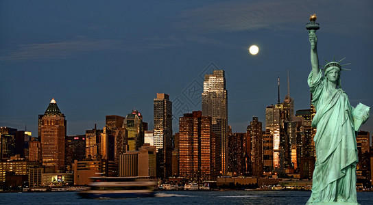纽约市纽约市风景天图片