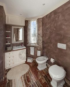 现代住宅浴室古典设图片