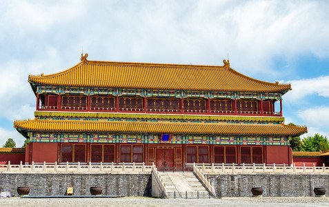 北京紫禁市或宫殿博物馆厅图片