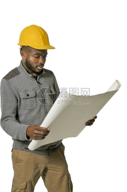 黑人非洲裔美国人建筑工人图片