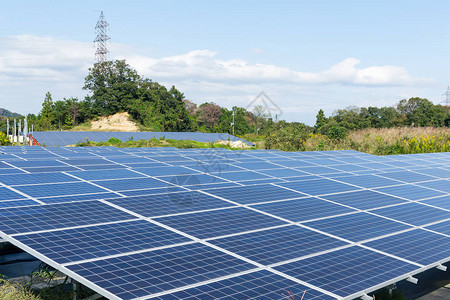 日本的太阳能电池板图片