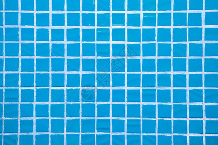 精细的小瓷砖背景纹理蓝色地砖图片