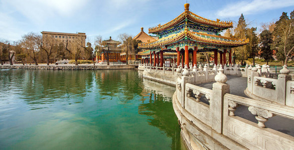 北京海公园图片
