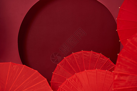 红色背景新年合成素材背景图片