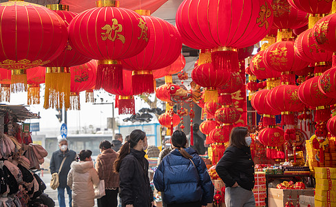 武汉汉正街新年年货市场图片