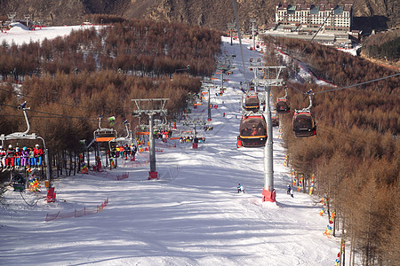 滑雪场图片