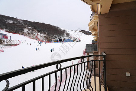 滑雪场石化装备高清图片