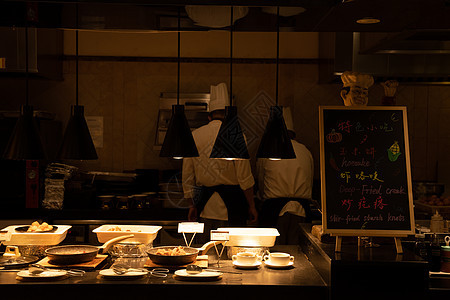 自助餐取餐区图片