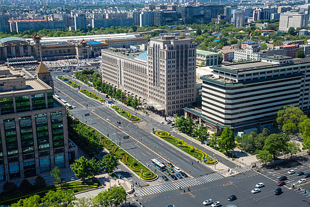 长安街街景图片