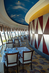 空中餐厅背景图片