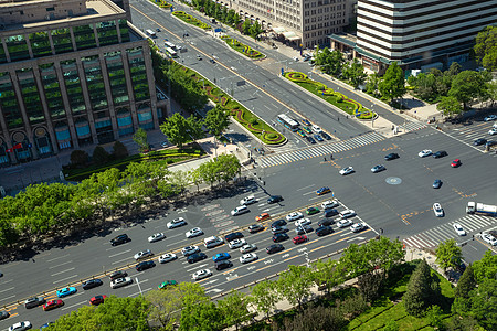 长安街街景图片