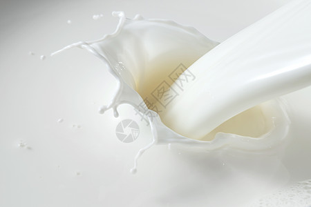牛奶饮食气泡柱高清图片