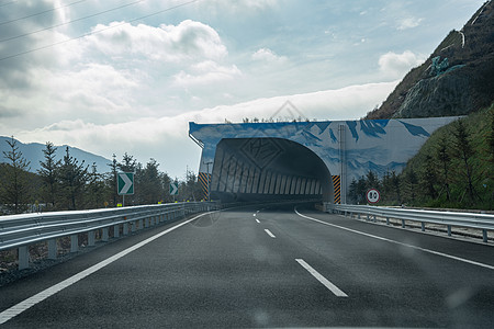 张家口崇礼高速公路隧道图片