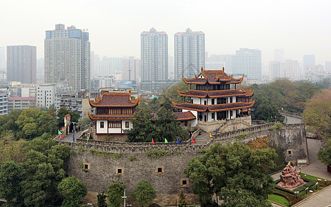 长沙天心阁地标湖南省长沙天心阁背景