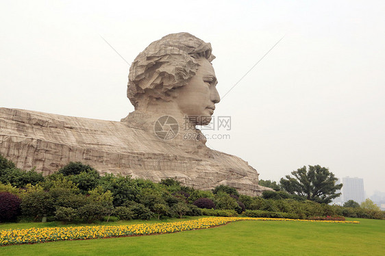 湖南省长沙市橘子洲头青年雕像图片