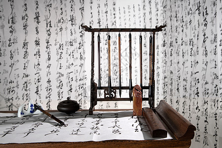 中国风文房四宝图片