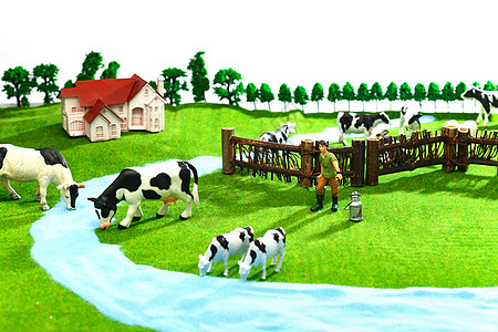 奶牛牧场图片