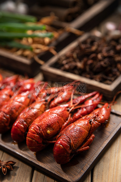 中华美食小龙虾图片