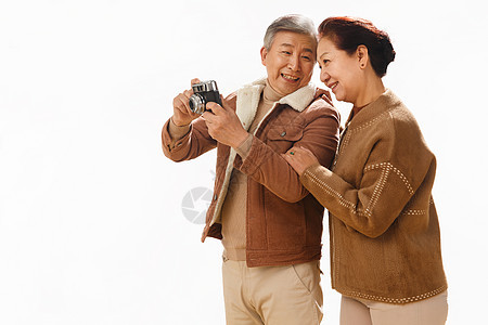 老年夫妇照相图片