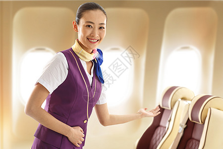 中国飞机微笑服务的空乘人员背景
