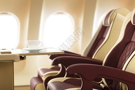 飞机运输飞机机舱座椅背景