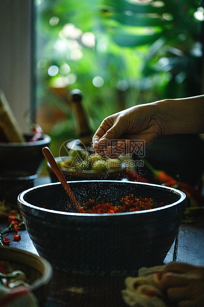 制作辣椒酱图片