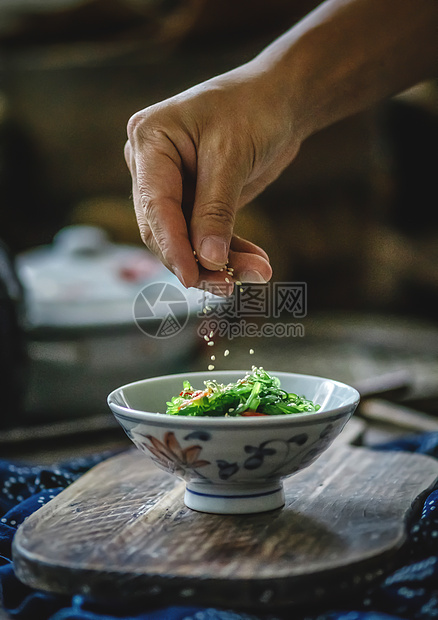 厨师做饭图片