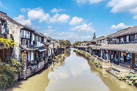 浙江西塘背景图片