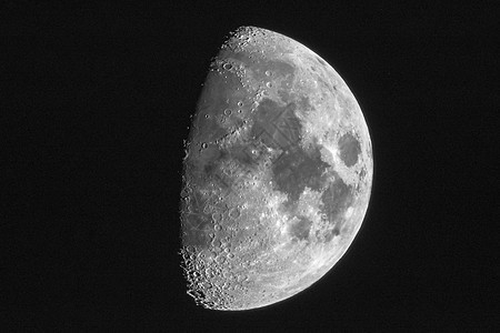 月球月亮残月背景图片