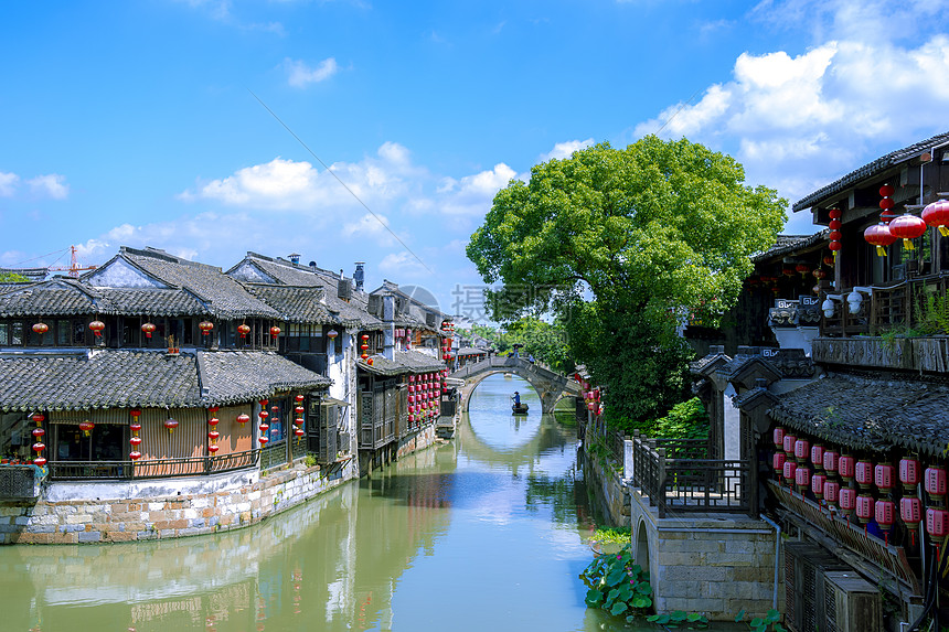 浙江西塘景观图片