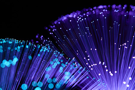 紫色科技科技光纤静物背景背景