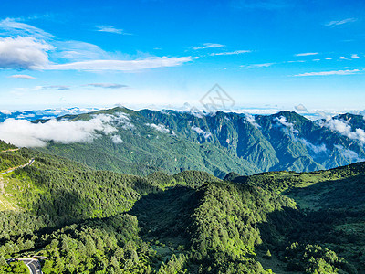 湖北神农架5A景区航拍图片