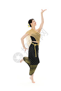 傣族美女舞蹈动作图片